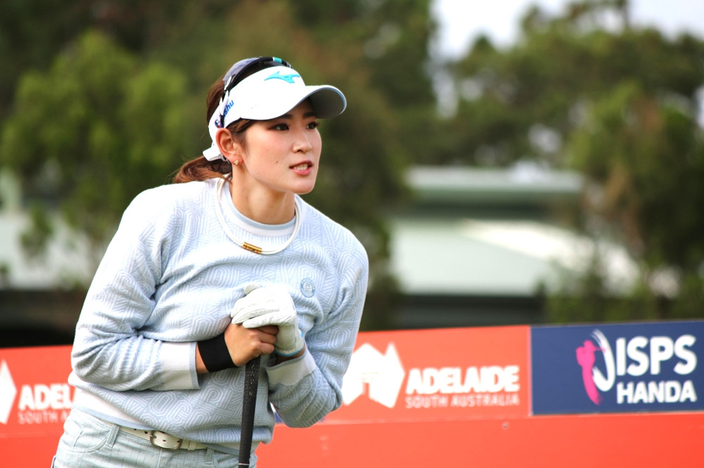 ＩＳＰＳハンダ女子オーストラリア・オープンで米女子プロゴルフツアー初出場を果たした原英莉花