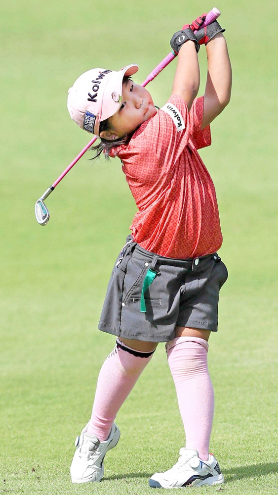 ７歳が驚異の ８９ でラウンド 天才少女ゴルファー 須藤弥勒さん Golf報知