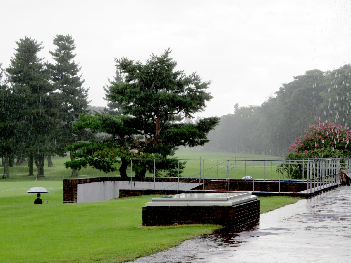 雷雲接近で３度の中断があった日本ジュニア