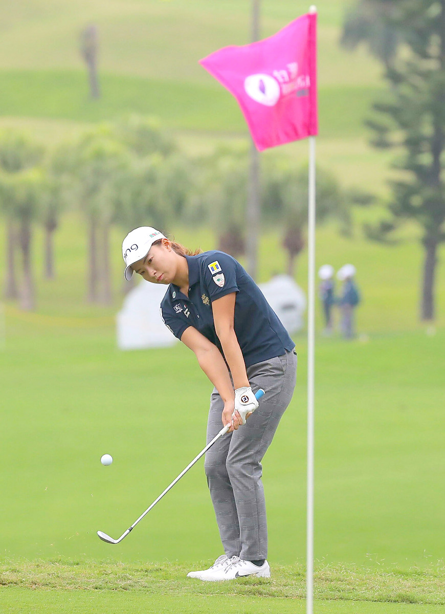 渋野は１５ホールを終え２アンダーで４打差１６位 台湾選手権初日 Golf報知