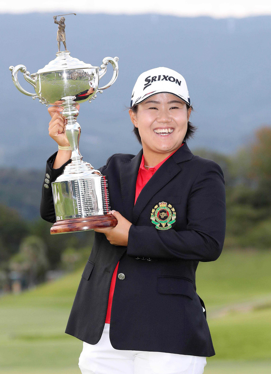 昨年の日本女子オープンで優勝した畑岡奈紗