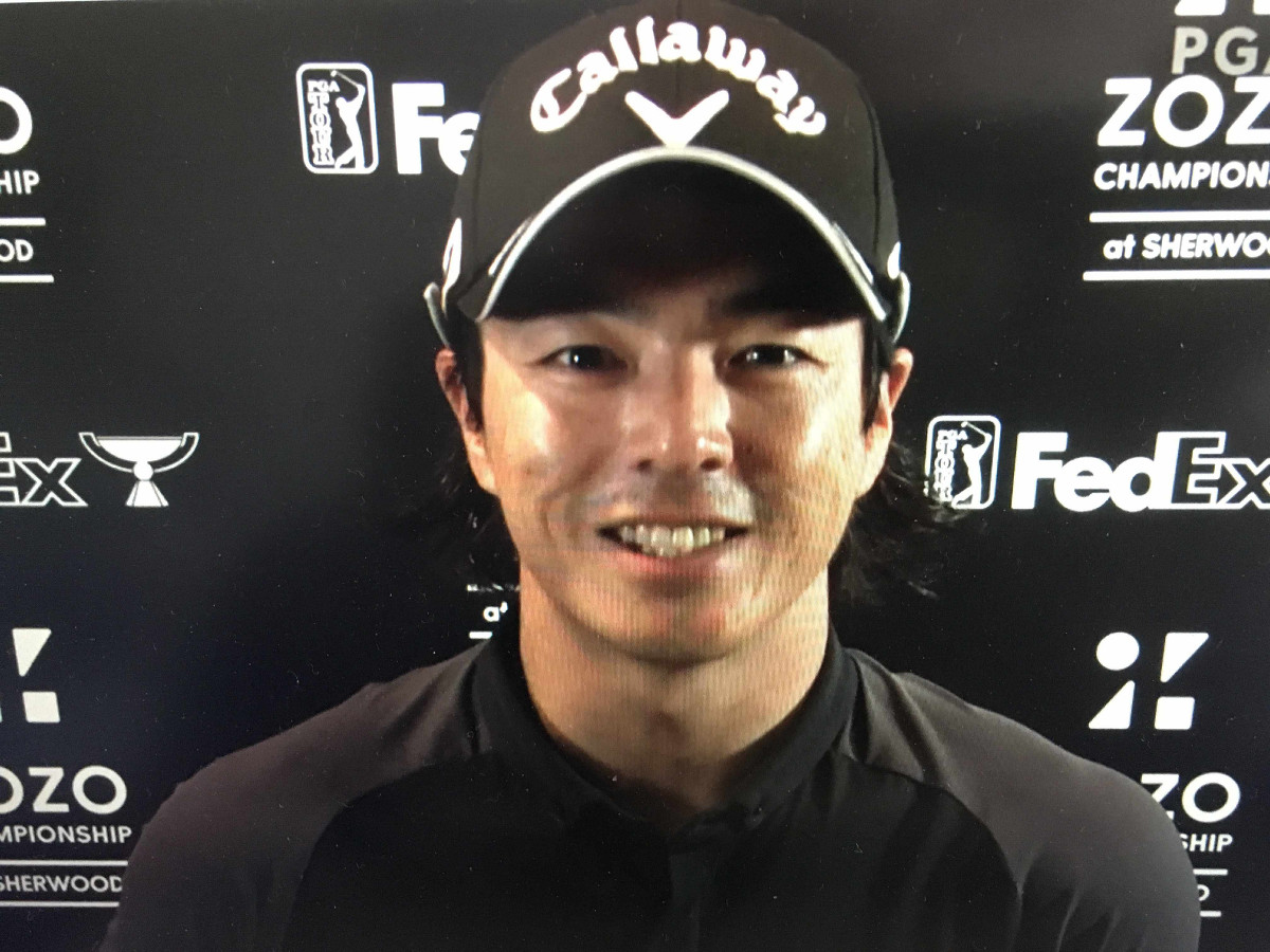 米男子プロゴルフツアー、ＺＯＺＯチャンピオンシップのオンライン会見に出席した石川遼