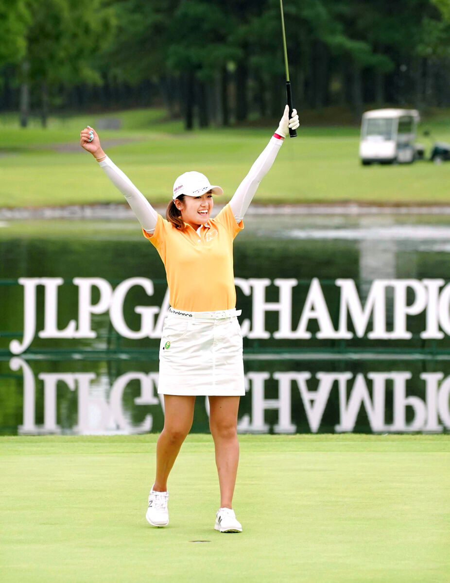 稲見萌寧がメジャー初vで日本女子最年少の２２歳でシーズン獲得賞金２億円突破 ４日間楽しく回れた Golf報知