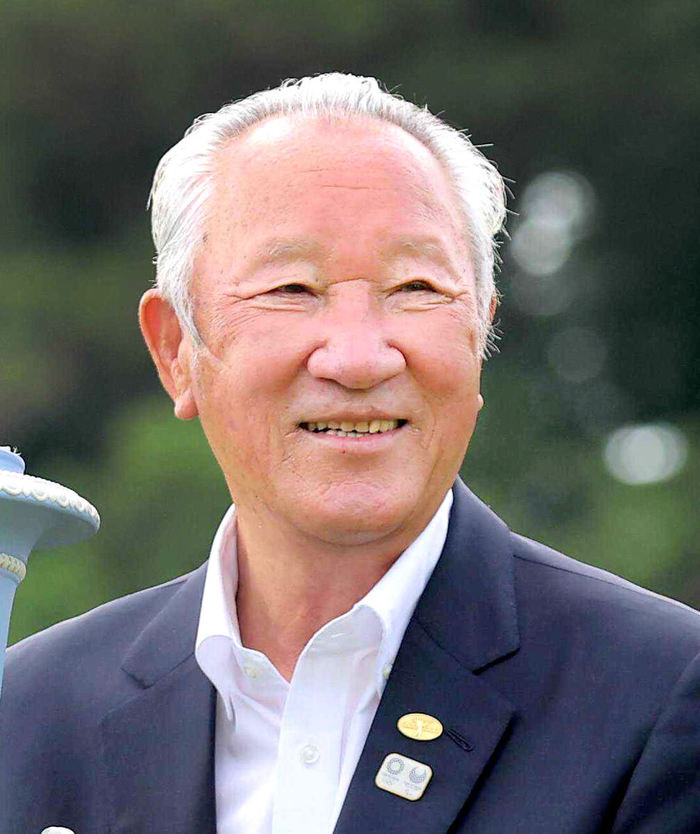 日本ゴルフツアー機構の青木功会長