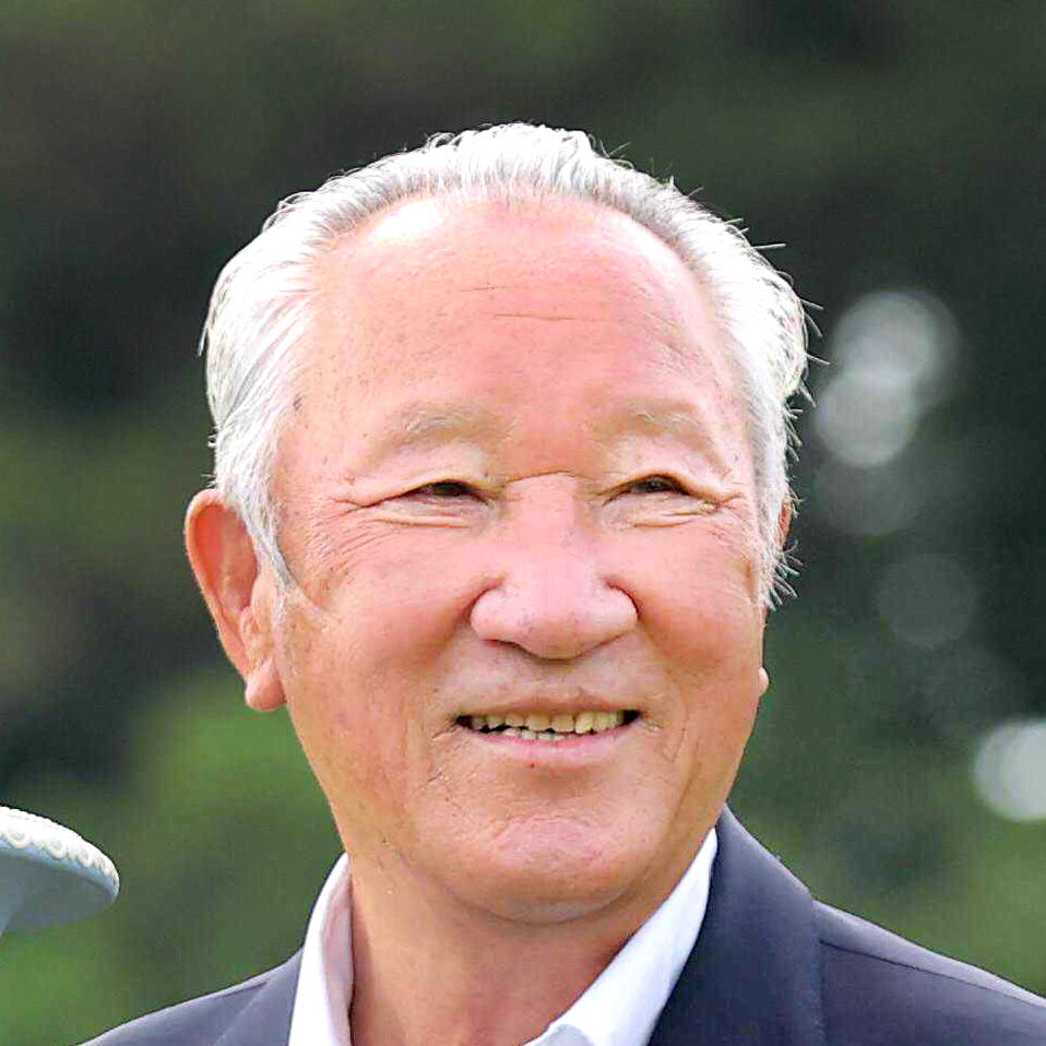 日本ゴルフツアー機構の青木功会長