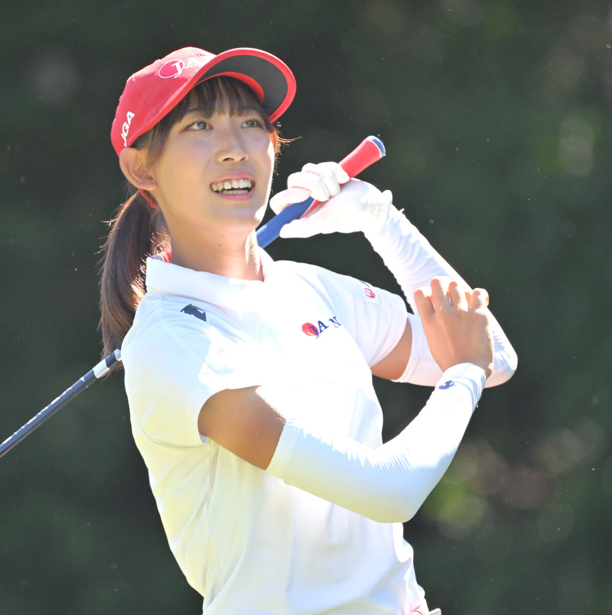 JLPGA 馬場咲希 直筆サイン入り 2023 ブリヂストンレディス 実使用 