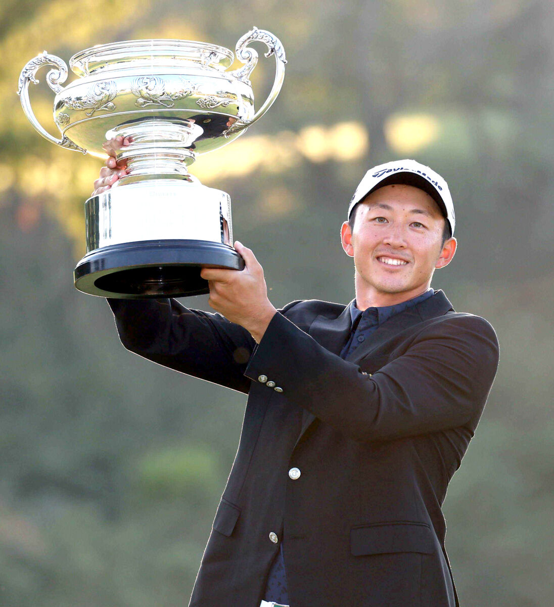 日本オープンで初優勝を飾った岩崎亜久竜