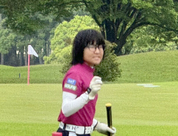 「ゴルフ界の井上尚弥を目指します」という大きな野望を明かした須藤弥勒（提供写真）