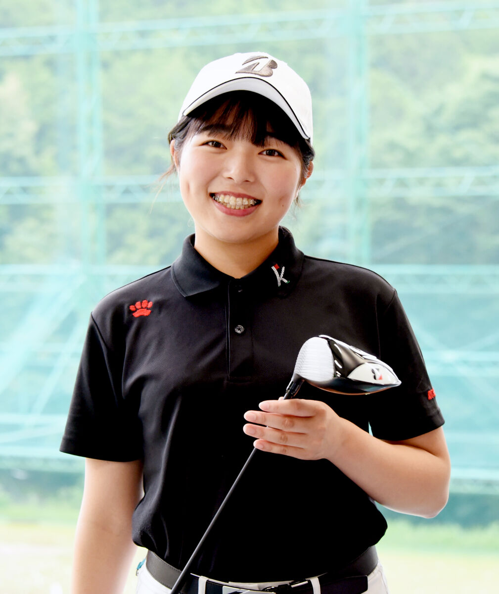 インカレ制覇とプロテスト合格を目指す立命大ゴルフ部・河上宮甫子。世界大学ゴル選手権に女子日本代表として出場する